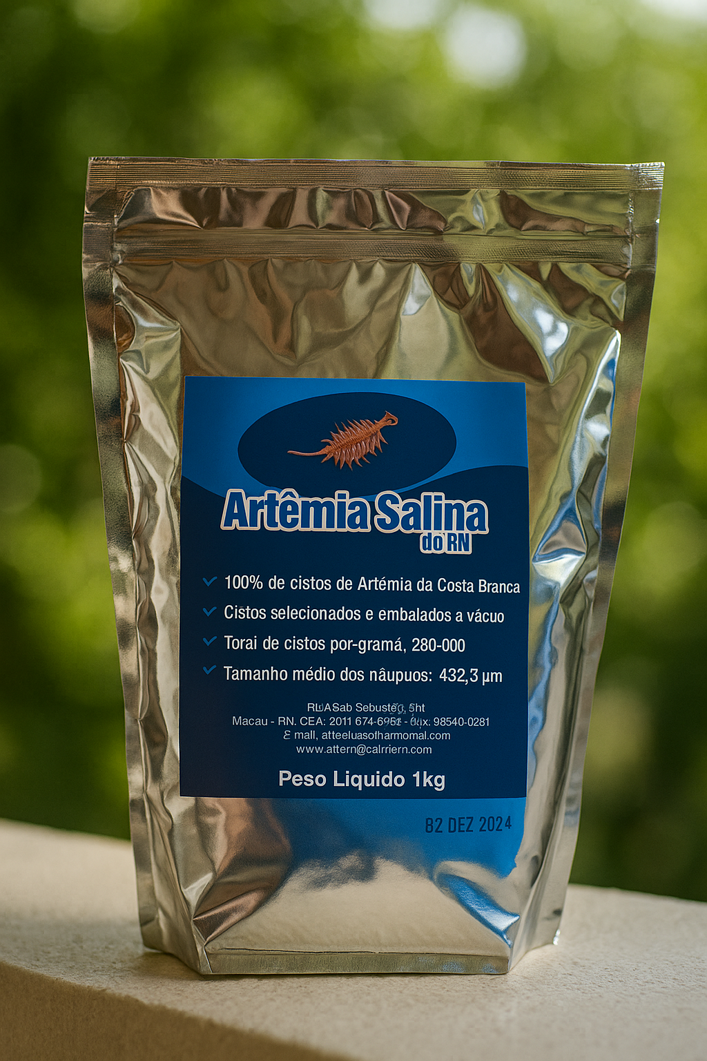 Cisto de Artêmia 100g